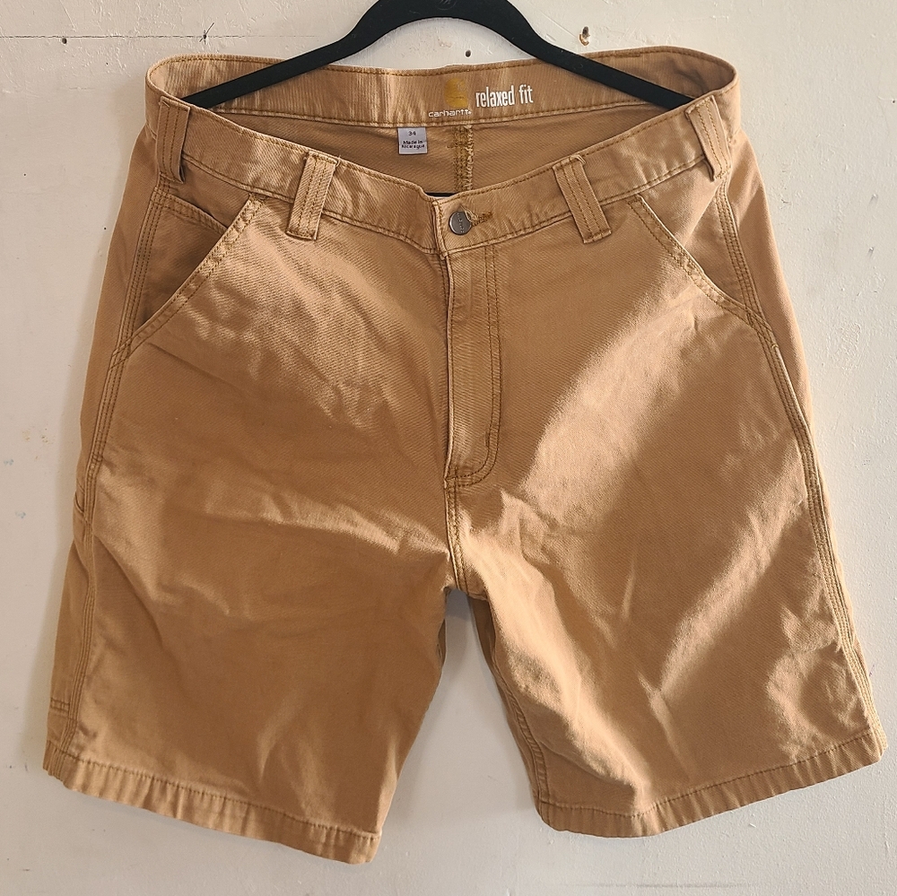 Carhartt Brown Relaxed Fit Shorts